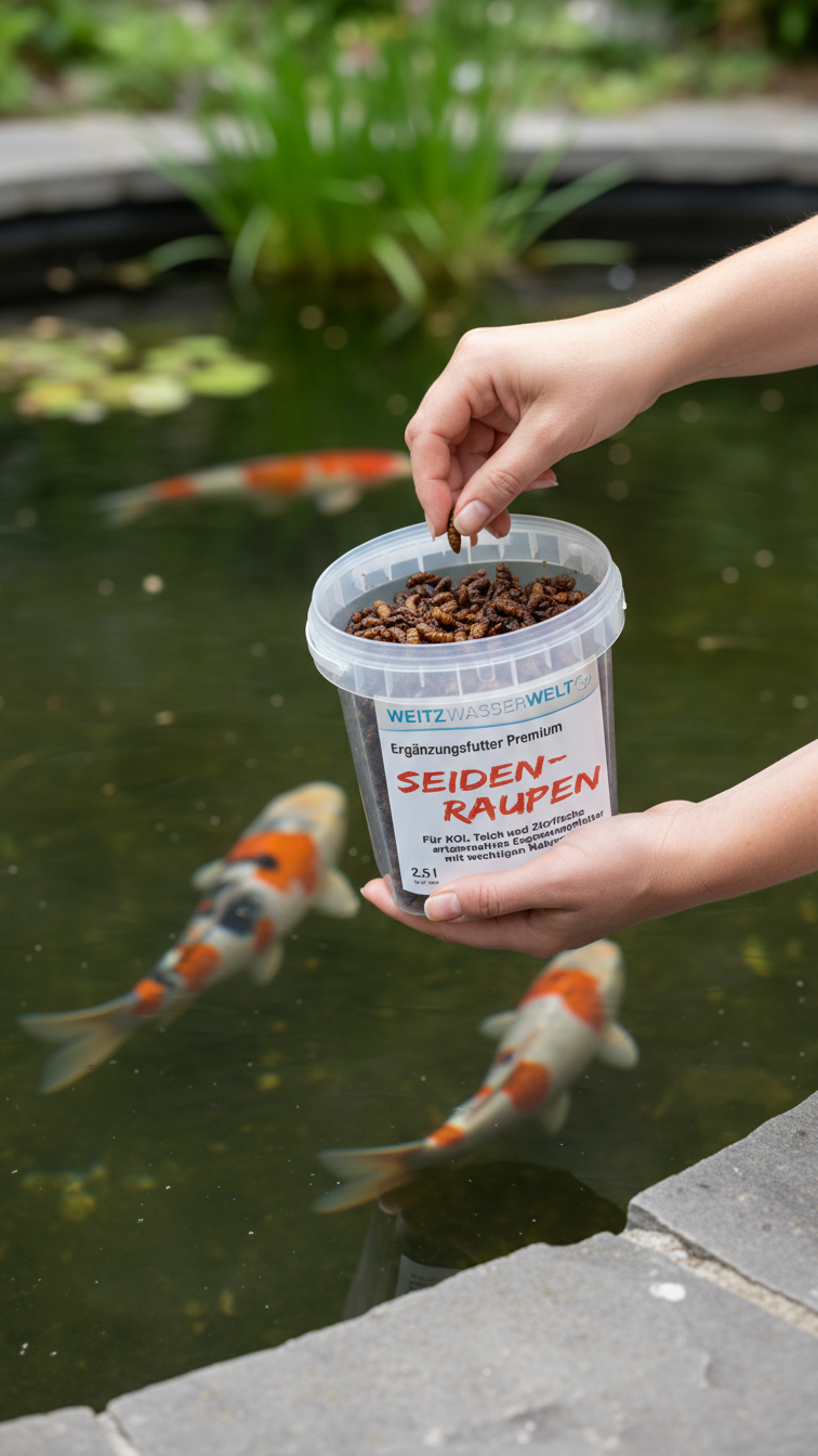 Goldfische im Teich: Natürliche Reiniger und Wasserwertregulation